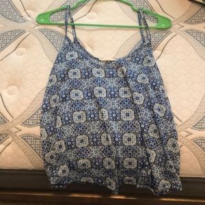 Spaghetti strap crop top